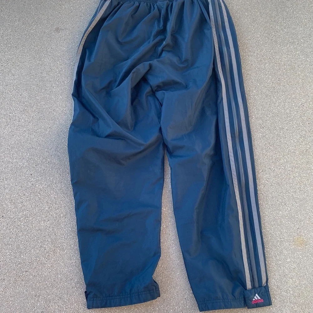 🍍 Vintage 90’s Adidas Windbreaker Full zip pants - Size XL🍍S-1